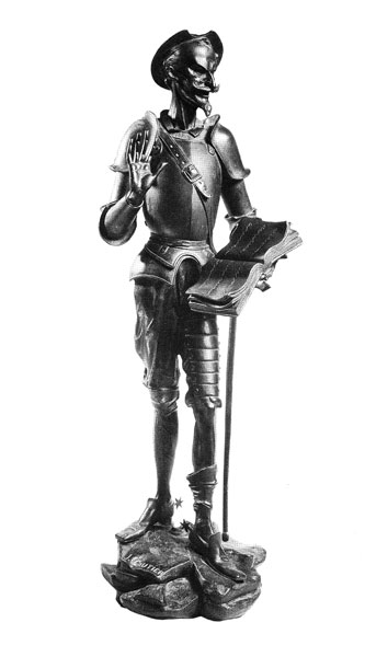 Gautier J.  Statuette “Quixote”.  1930s.