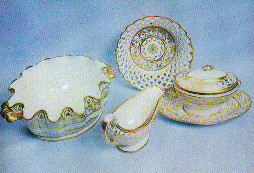 Dining set  articles. 19th century. 