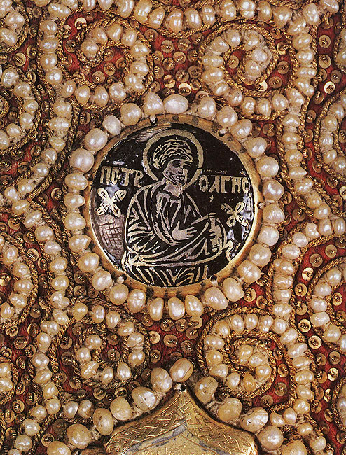 Plaque. The Apostle Peter. 14th century. 