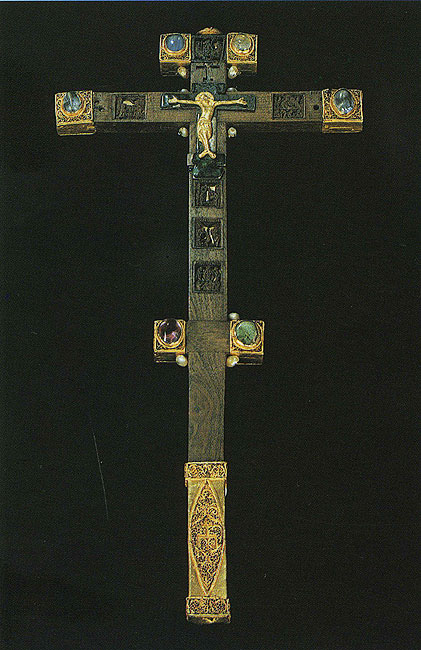 Communion cross. Second half of the 15th century. Obverse