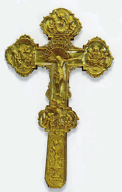 Church service cross. Early 18th century. 