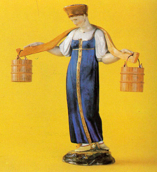 Statuette  “Water Carrier. 19th centuryю