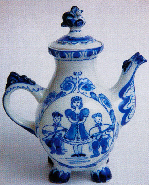 Z.V. Okulova. Tea-pot “Spring”. 1969.