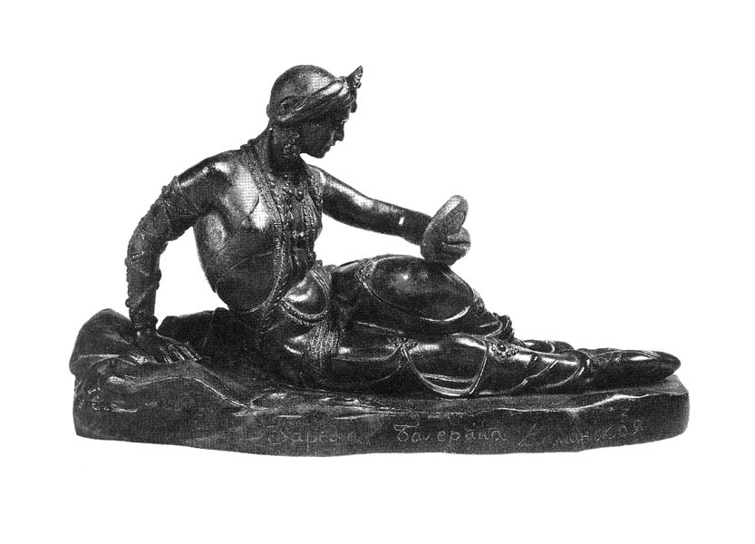 Yanson-Manizer E. Statuette “ Ballet-dancer Kaminskaya as Zarema”. 1937.