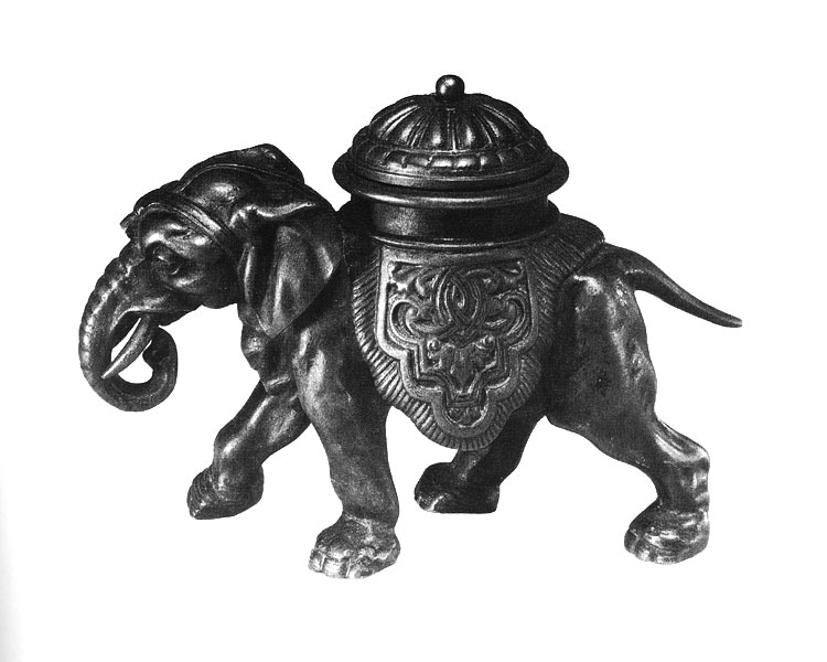 Ink-pot “Elephant”. 1907.