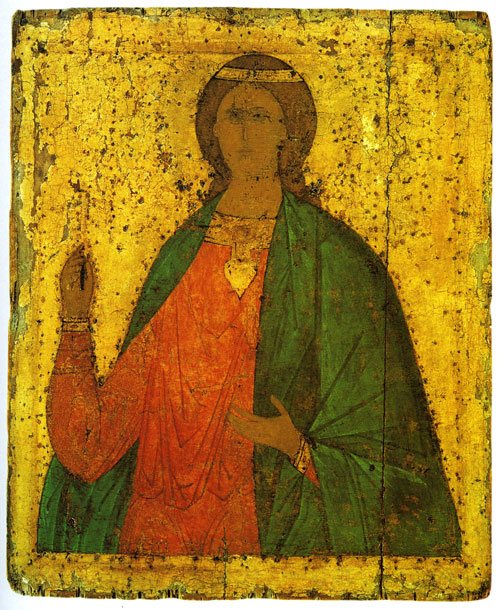 Icon.St. Barbara.  Late 15th century.