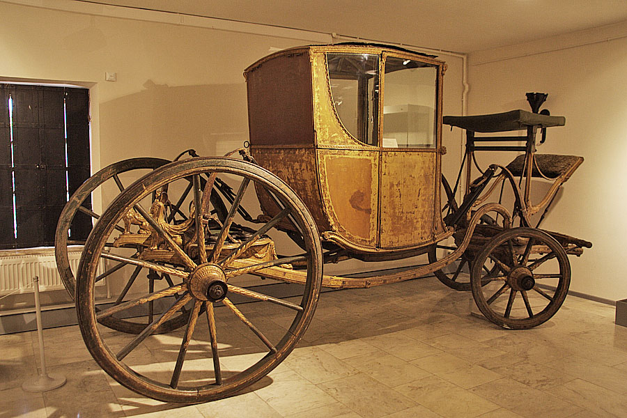 Single-seated carriage. 18th  century. England