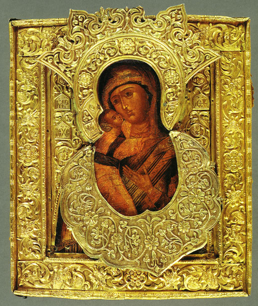 The Virgin of Vladimir. Late 17th century
