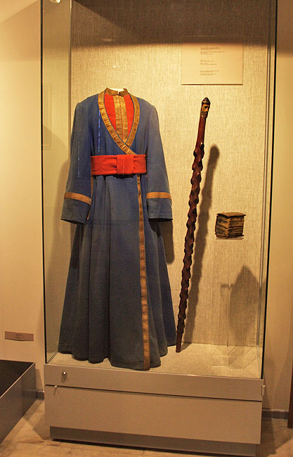 Gala costume of  the Monastery choirboy. 
