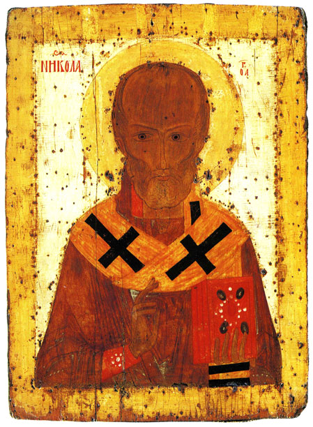Icon.St. Nicholas. 14th c.