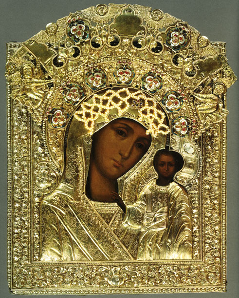 The Virgin of Kazan. Late 17th – early 18th century