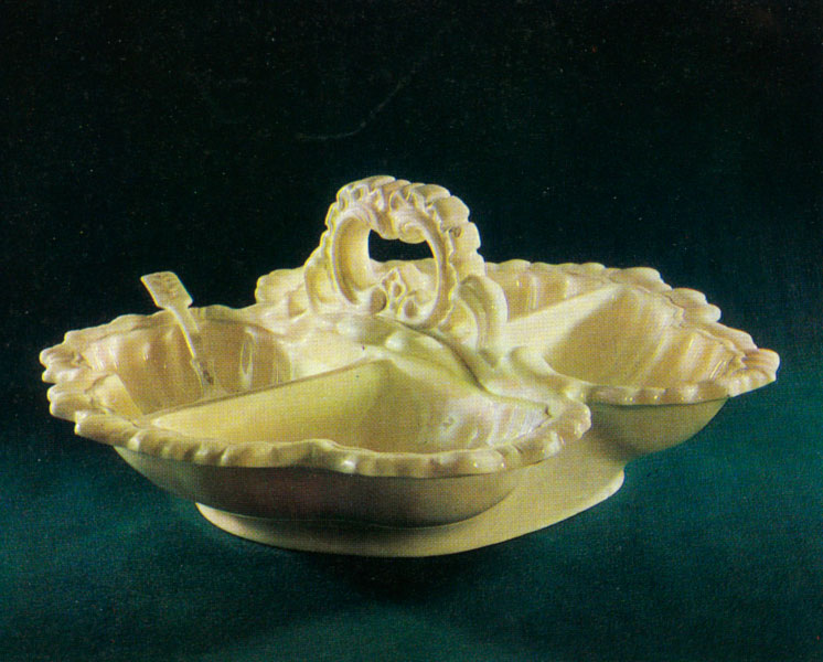 Salad bowl. 1830s – 1850s.