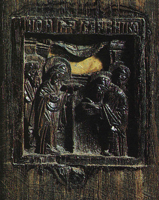 Communion cross. Second half of the 15th century. Detail
