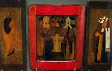 Икона-реликвия «Явление Богоматери преподобному Сергию Радонежскому»